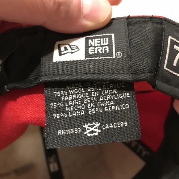 TokiDoki Marvel Iron Man New Era Red Cap Hat Football Bulletproof Avengers 7 3/8 - Picture 8 of 12